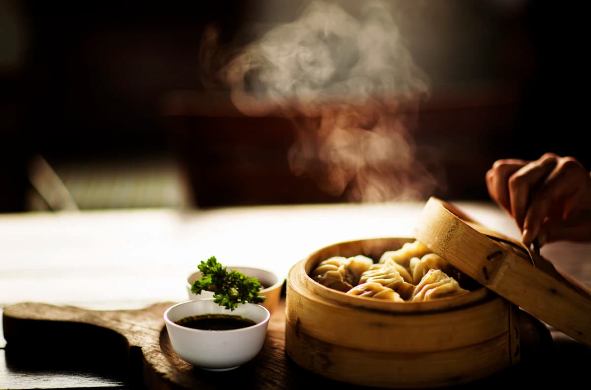 Bamboo Steamer — 2 Tier, 25 cm